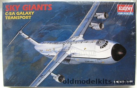 Academy 1/480 Lockheed C-5A Galaxy - (ex-Entex), 1696 plastic model kit